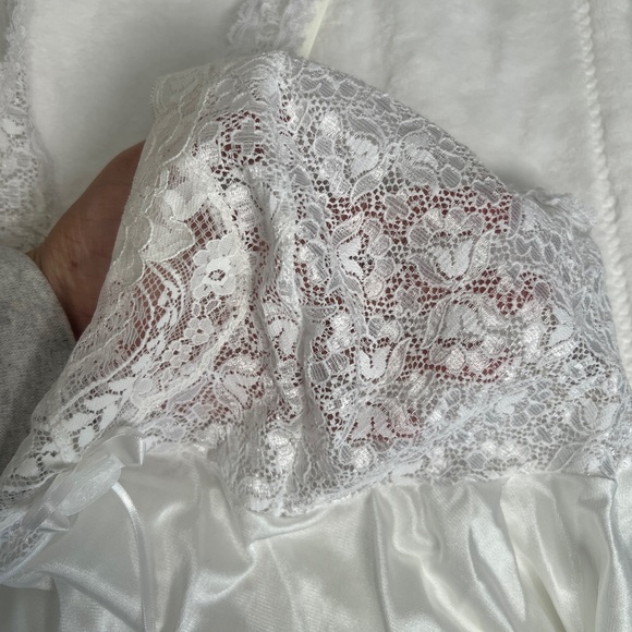 Vintage Sheer Lace Slip Dress - Picture 3 of 7